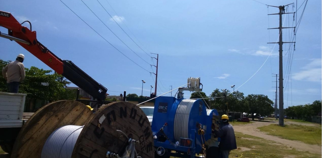 Tendido de Conductores de Alta Tensión