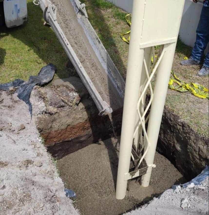 Izado y Montaje de Torrecillas